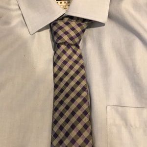 Purple Esquire Long Tie